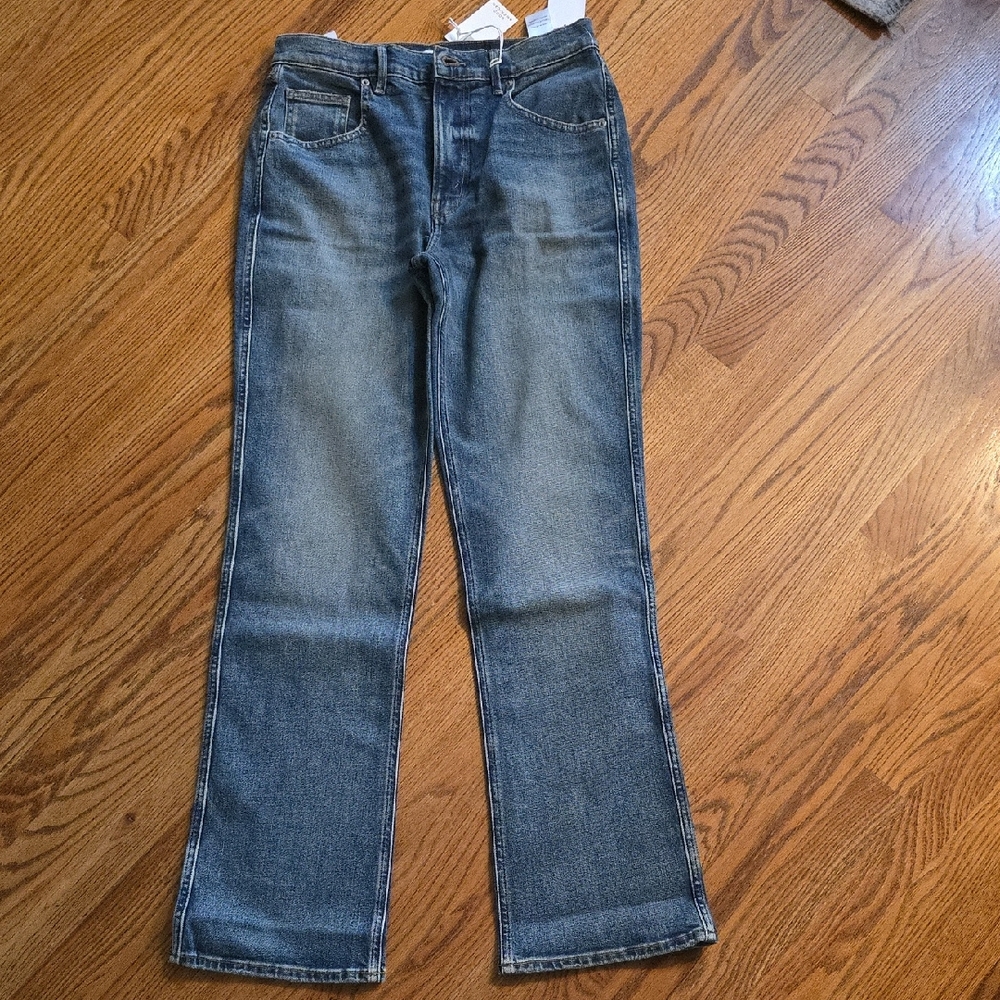 Good American Women's Straight Leg Jeans - Blue